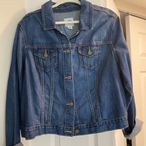 Women’s blue denim jacket